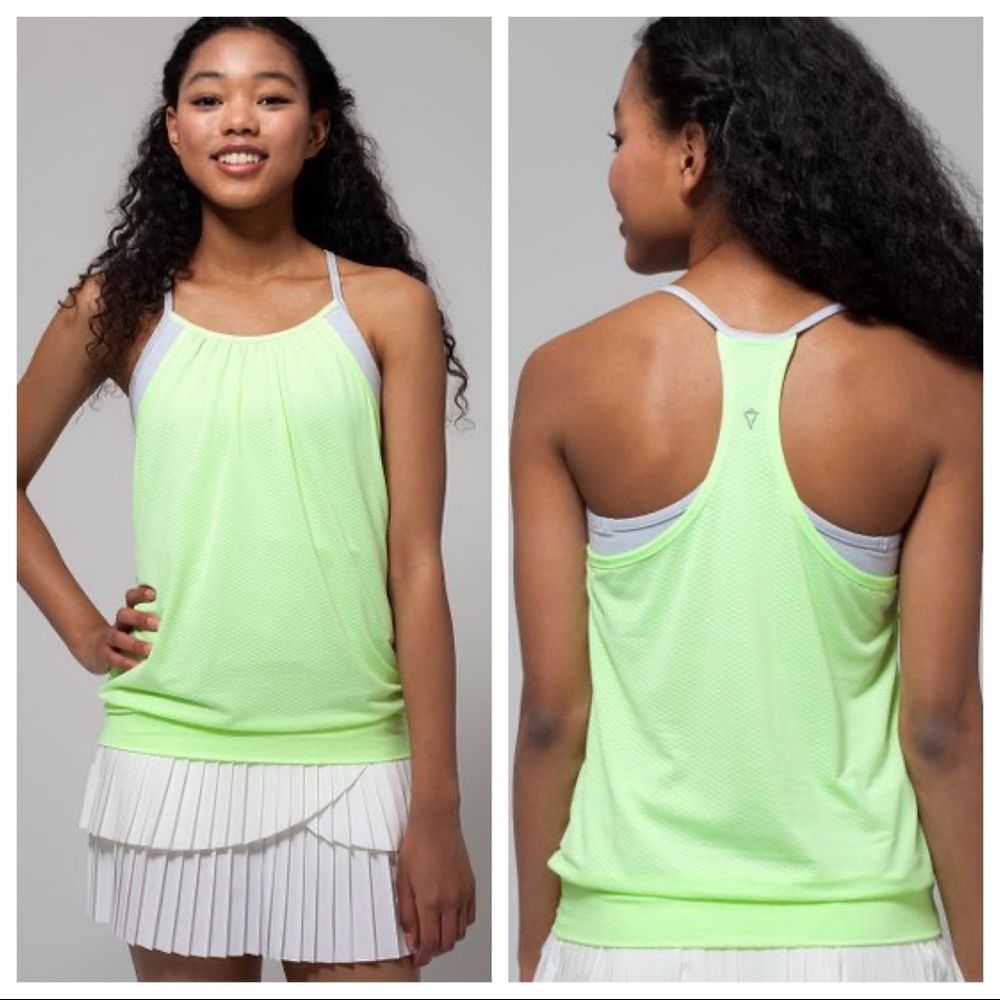 Ivivva Double Dutch Tank Faded Zap Sz 14 (Girl)